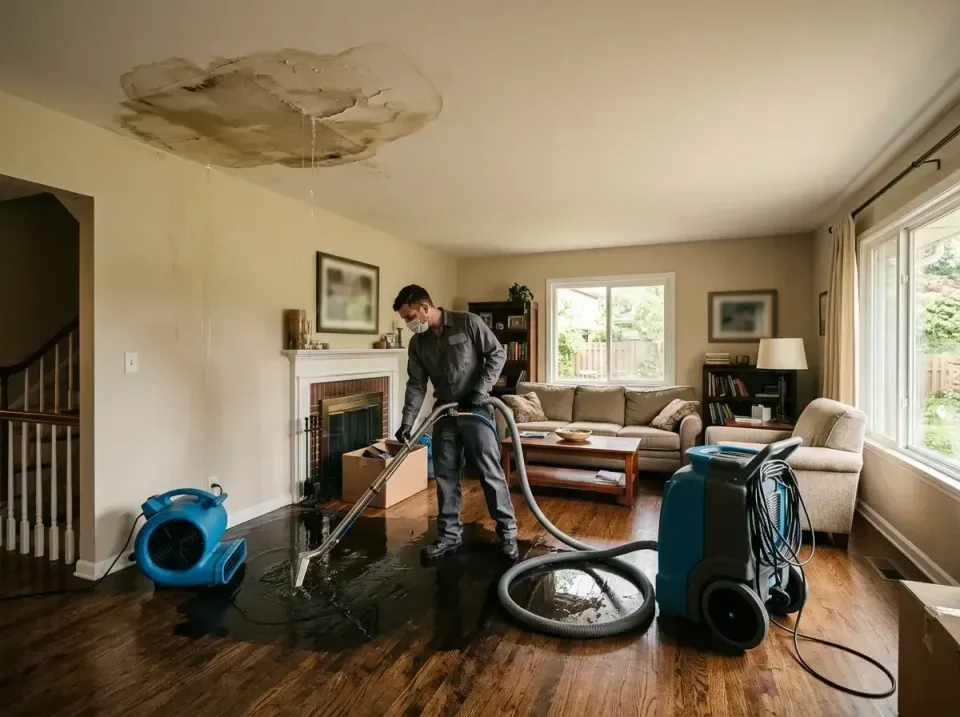 attic-pipe-burst-ceiling-drip-008 — frequently asked questions, Water Damage Restoration & Carpet Care in Woods Creek, WA
